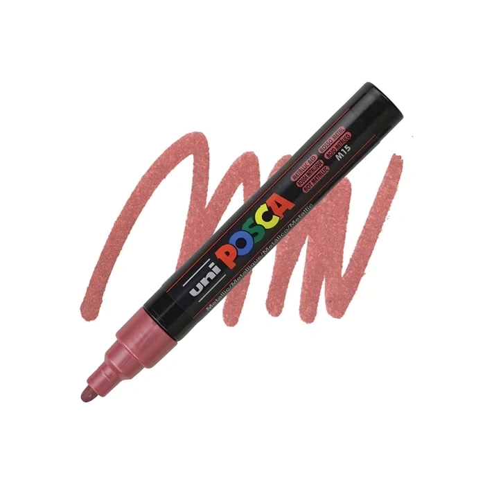 UNİ POSCA 1.8-2.5 SU BAZLI POSTER MARKÖRÜ M.KIRMIZI N PC-5M