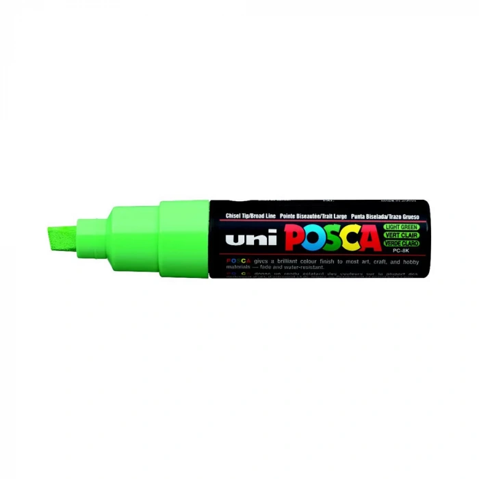 UNİ POSCA 8.0 SU BAZLI POSTER MARKÖRÜ A.YEŞİL PC-8K A.YEŞİL