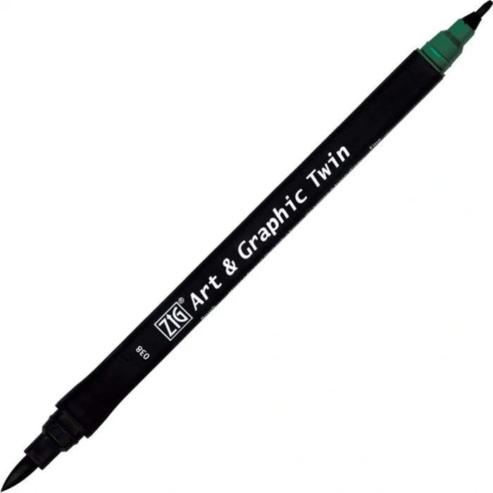 ZIG ART&GRAPHIC TWIN TUT-80 38 MARINE GREEN