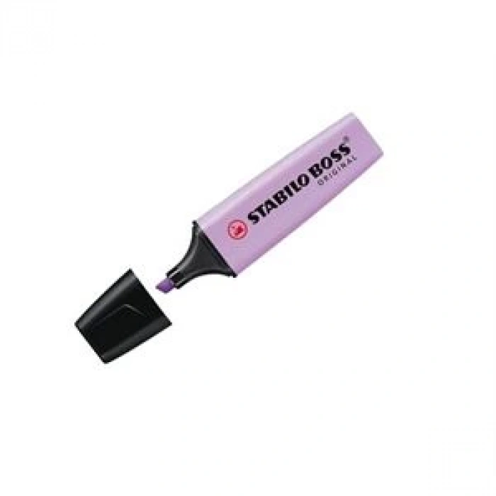 STABILO BOSS FOSFORLU KALEM PASTEL LILA 70/155 10LU