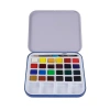 DALER ROWNEY AQUAFINE TRAVEL TIN 24 HALF PAN
