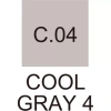 ZIG KURECOLOR TWIN S KC-3000 C04 COOL GRAY 4