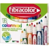 FİBRACOLOR COLORMAXİ JUMBO KEÇELİ KALEM 12 RENK FC-10640SW012SC