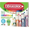 FİBRACOLOR COLORMAXİ JUMBO KEÇELİ KALEM 24 RENK FC-10640SW024SC