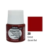 PEBEO 025*20 SERAMİK BOYASI 45 ML ŞİŞE Garnet Red