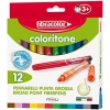 FİBRACOLOR COLORİTONE KALIN KEÇELİ KALEM 12 RENK FC-19540SW012SE