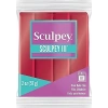 SCULPEY III POLİMER KİL KOYU KIRMIZI İNCİ 57GR S-3021140