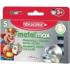 FİBRACOLOR METAL MAX METALİK KEÇELİ KALEM 5 RENK FC-10580MZ005SE