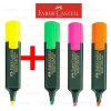 FABER-CASTELL FOSFORLU KALEM TEXTLİNER 48 3+1 254831