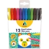 ADEL KEÇELİ KALEM 12 RENK YL