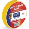KRAF ÇİFT TARAFLI BANT 19MMX25M 2519G