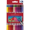 FABER-CASTELL ÇİFT TARAFLI KEÇELİ KALEM 20 RENK