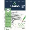 CANSON 1557 RESİM VE ÇİZİM BLOK 120GR A4 40YP ÜSTTEN SPİRALLİ FCNS12040A4US