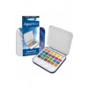 DALER ROWNEY AQUAFİNE SEYAHAT SETİ 24 YARIM BOY PLASTİK KUTU 131900102
