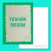 TURKUAZ TEKNIK RESIM A4 YAN