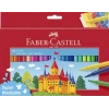 FABER-CASTELL SÜPER YIKANABİLİR KEÇELİ KALEM 50Lİ