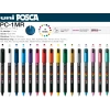 UNİ POSCA 0.7 SU BAZLI POSTER MARKÖRÜ 12Lİ PC-1MR 12C