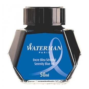 WATERMAN ŞİŞE MÜREKKEP MAVİ S0110720