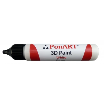 PONART 3D PAİNT 30 ML BEYAZ P3D-1821