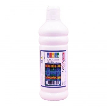 SUDOR AKRILIK BOYA 500ML BEYAZ