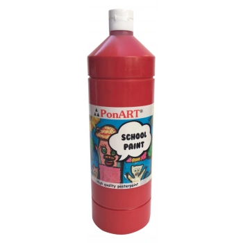 PONART SCHOOL PAİNT 250ML KOYU KIRMIZI PSP250-2208