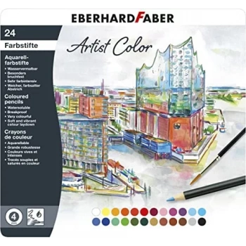 EF WATERCOLOR PENCIL ARTIST COLOR 24LU 516025