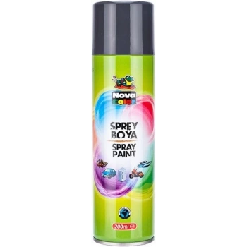 NOVA COLOR SPREY BOYA GRİ 200ML NC-810