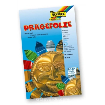 FOLİA ALU FOLYO 18.5X29.5CM SEÇİLMİŞ RENK 5TABAKA FO-505