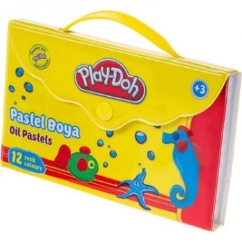 PLAY-DOH PASTEL BOYA 12 RENK ÇANTALI  PA005