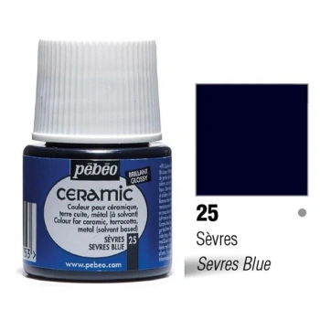 PEBEO 025*35 SERAMİK BOYASI 45 ML ŞİŞE Blue