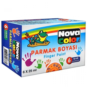 NOVA COLOR PARMAK BOYASİ 6 Lİ NC-138