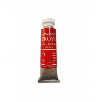 PONART TROYA YAĞLI BOYA SCARLET RED- 37 ML PTYB37-10