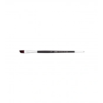 PEBEO NO:208-1/2 YAN KESİK SİYAH SENTETİK KIL KISA SAP FIRÇA