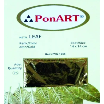PONART İMİTASYON VARAK ALTIN 25 YAPRAK PVG14-1055