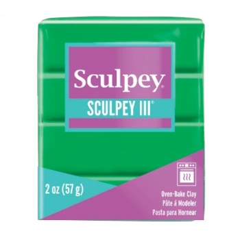 SCULPEY III POLİMER KİL ZÜMRÜT YEŞİL 57GR S-302323