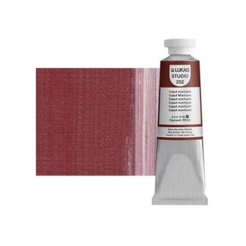 LUKAS STUDİO YAĞLI BOYA CAPUT MORTUUM 200ML LS200-0252