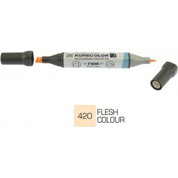 ZIG KURECOLOR TWIN S KC-3000 420 FLESH COLOUR