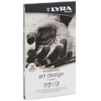 LYRA REMBRANDT ART DESİGN 12Lİ METAL KUTU KARIŞIK DERECELER L1111120