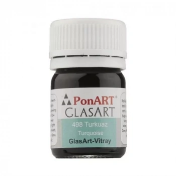 PONART GLASS ART 20 ML TURKUAZ PGA20-498