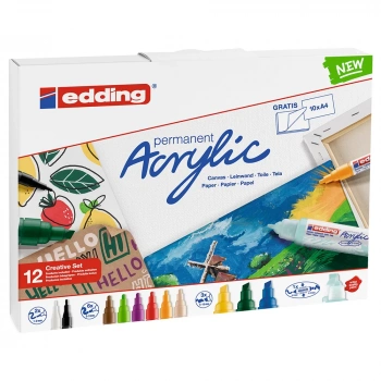 EDDİNG AKRİLİK YATARICI SET BASIC EDAKRILIKK1299