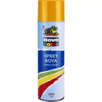 NOVA COLOR SPREY BOYA SARİ 200 ML NC-800
