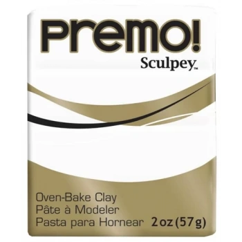 SCULPEY PREMO POLİMER KİL 57GR BEYAZ S-PE-5001
