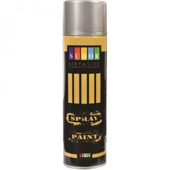 SÜDOR SPREY BOYA 200 ML GRİ GÜMÜŞ SPR200-01