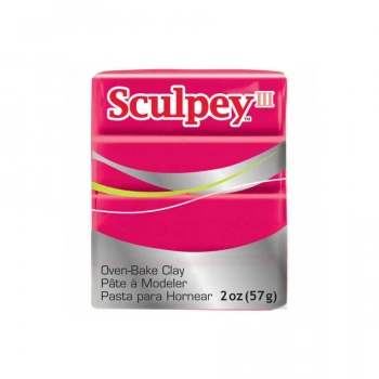 SCULPEY III POLİMER KİL KIRMIZI 57GR S-302083