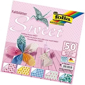 FOLİA ORİGAMİ KAĞIDI 20X20 SWEET 50 TABAKA FO-491-220