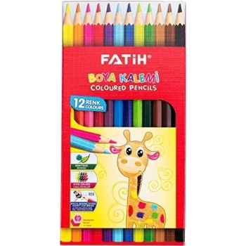 FATİH KURUBOYA 12 RENK TAM BOY  FA33112KB12RTB