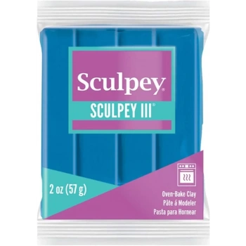 SCULPEY III POLİMER KİL TURKUAZ 57GR S-302505