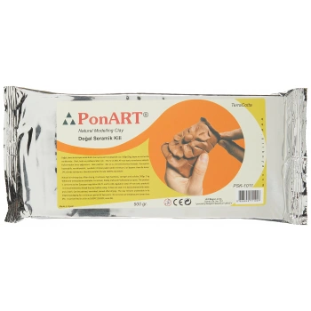 PONART SERAMİK KİL 500GR TERRACOTTA PSK-1011