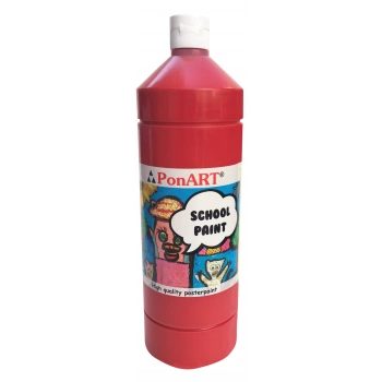 PONART SCHOOL PAİNT 250ML AÇIK KIRMIZI PSP250-2207
