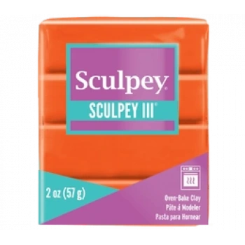 SCULPEY III POLİMER KİL PORTAKAL RENGİ 57GR S-3021634